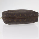 LOUIS VUITTON Monogram Trousse Toilette 28 Clutch Bag M47522 LV Auth 155172-6