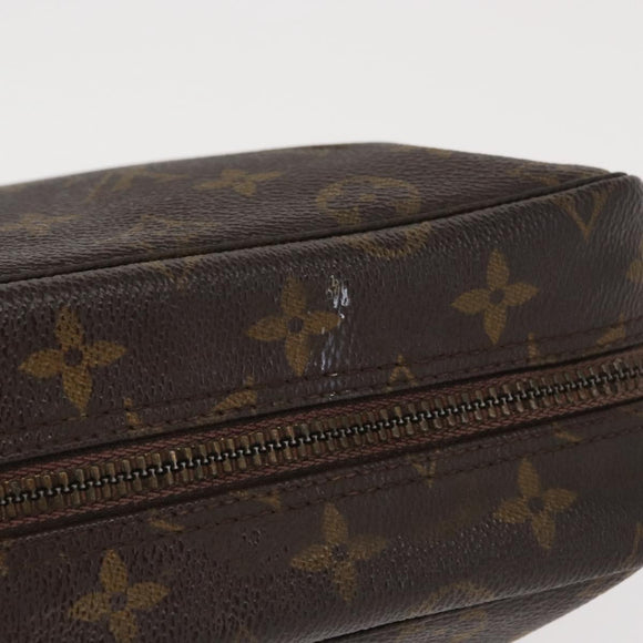 LOUIS VUITTON Monogram Trousse Toilette 28 Clutch Bag M47522 LV Auth 155172