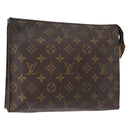 LOUIS VUITTON Monogram Poche Toilette 26 Pouch M47542 LV Auth 155174-1