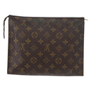 LOUIS VUITTON Monogram Poche Toilette 26 Pouch M47542 LV Auth 155174-2