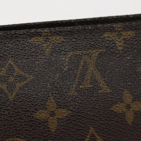 LOUIS VUITTON Monogram Poche Toilette 26 Pouch M47542 LV Auth 155174