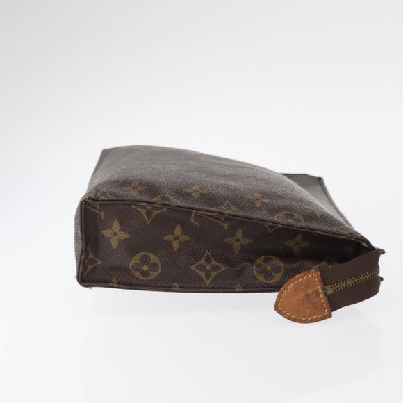 LOUIS VUITTON Monogram Poche Toilette 26 Pouch M47542 LV Auth 155174