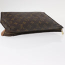LOUIS VUITTON Monogram Poche Toilette 26 Pouch M47542 LV Auth 155174-6