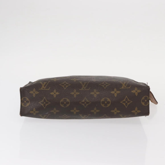 LOUIS VUITTON Monogram Poche Toilette 26 Pouch M47542 LV Auth 155174