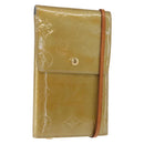 LOUIS VUITTON Monogram Vernis Walker Wallet Gris M91031 LV Auth 155176-1