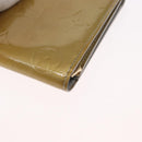 LOUIS VUITTON Monogram Vernis Walker Wallet Gris M91031 LV Auth 155176-11
