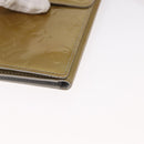 LOUIS VUITTON Monogram Vernis Walker Wallet Gris M91031 LV Auth 155176-12