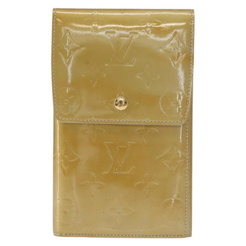 LOUIS VUITTON Monogram Vernis Walker Wallet Gris M91031 LV Auth 155176 - 0