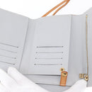 LOUIS VUITTON Monogram Vernis Walker Wallet Gris M91031 LV Auth 155176-20