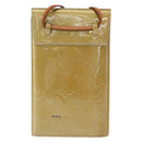 LOUIS VUITTON Monogram Vernis Walker Wallet Gris M91031 LV Auth 155176-3