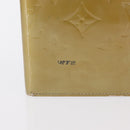 LOUIS VUITTON Monogram Vernis Walker Wallet Gris M91031 LV Auth 155176-4