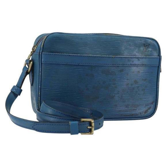 LOUIS VUITTON Epi Trocadero 23 Shoulder Bag Blue M52305 LV Auth 155178