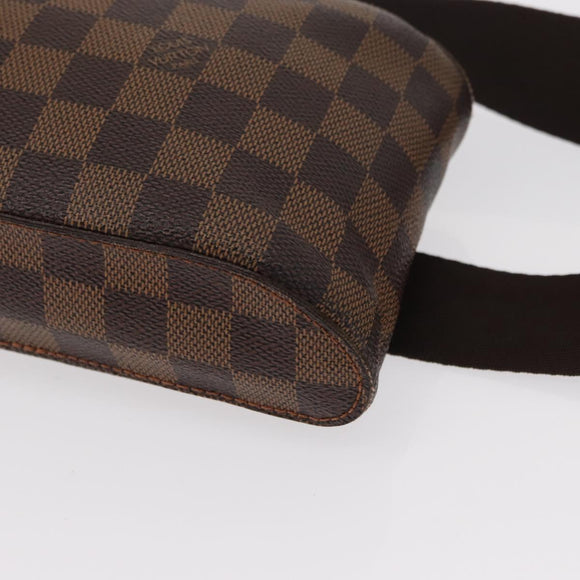 LOUIS VUITTON Damier Ebene Geronimos Shoulder Bag N51994 LV Auth 155179