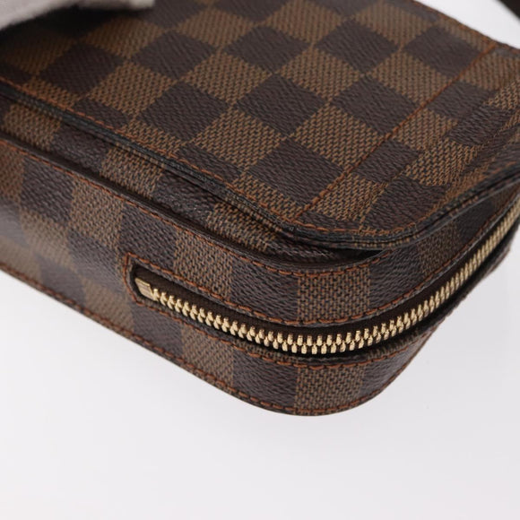 LOUIS VUITTON Damier Ebene Geronimos Shoulder Bag N51994 LV Auth 155179