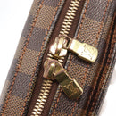 LOUIS VUITTON Damier Ebene Geronimos Shoulder Bag N51994 LV Auth 155179-14