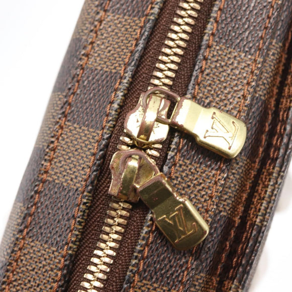 LOUIS VUITTON Damier Ebene Geronimos Shoulder Bag N51994 LV Auth 155179