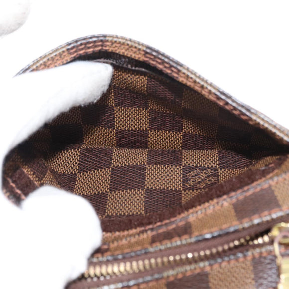 LOUIS VUITTON Damier Ebene Geronimos Shoulder Bag N51994 LV Auth 155179