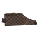 LOUIS VUITTON Damier Ebene Geronimos Shoulder Bag N51994 LV Auth 155179-3