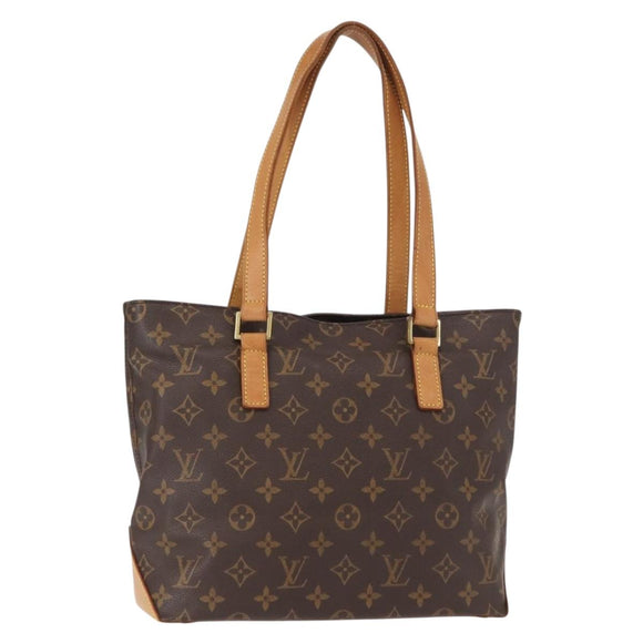LOUIS VUITTON Monogram Cabas Piano Tote Bag M51148 LV Auth 155180