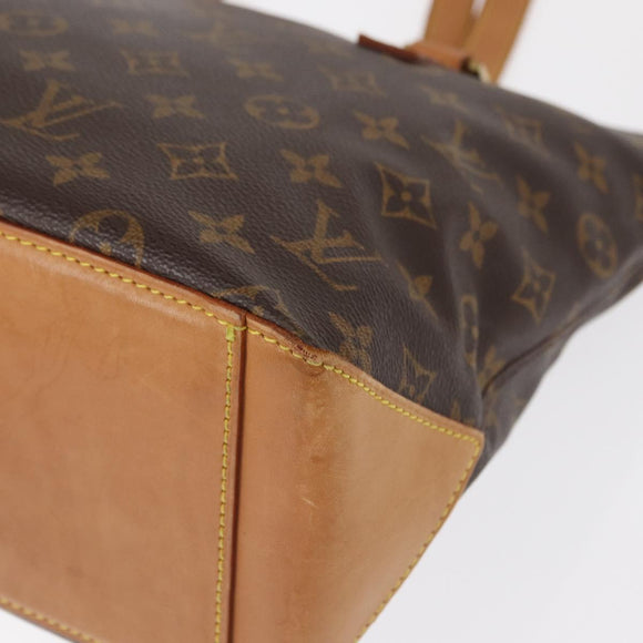 LOUIS VUITTON Monogram Cabas Piano Tote Bag M51148 LV Auth 155180