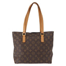 LOUIS VUITTON Monogram Cabas Piano Tote Bag M51148 LV Auth 155180-13