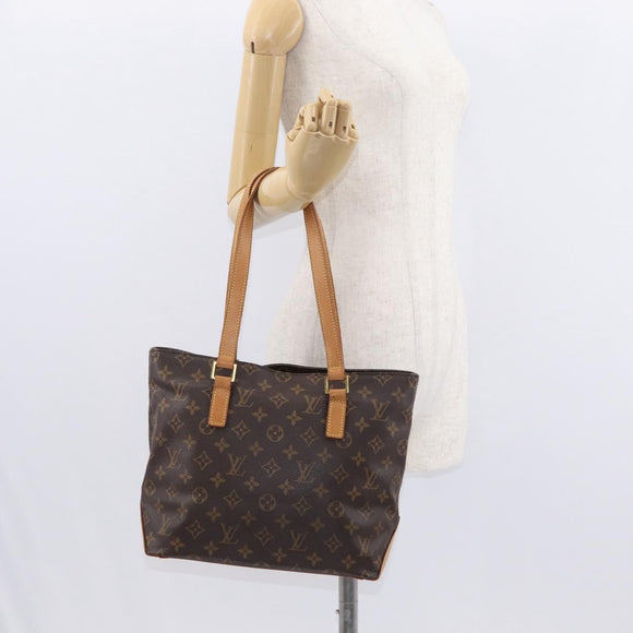 LOUIS VUITTON Monogram Cabas Piano Tote Bag M51148 LV Auth 155180