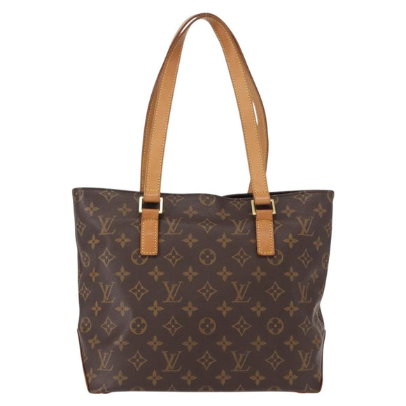 LOUIS VUITTON Monogram Cabas Piano Tote Bag M51148 LV Auth 155180