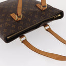 LOUIS VUITTON Monogram Cabas Piano Tote Bag M51148 LV Auth 155180-6