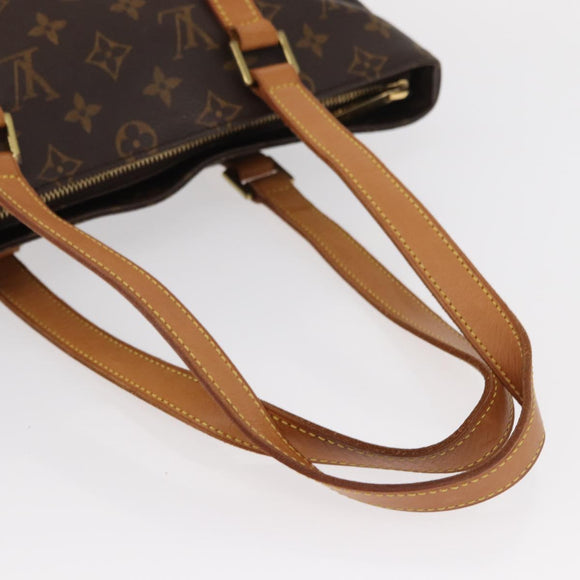 LOUIS VUITTON Monogram Cabas Piano Tote Bag M51148 LV Auth 155180