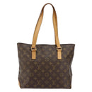 LOUIS VUITTON Monogram Cabas Piano Tote Bag M51148 LV Auth 155181-2