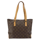 LOUIS VUITTON Monogram Cabas Piano Tote Bag M51148 LV Auth 155181-3
