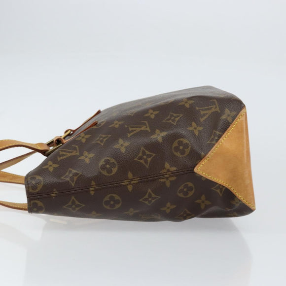 LOUIS VUITTON Monogram Cabas Piano Tote Bag M51148 LV Auth 155181