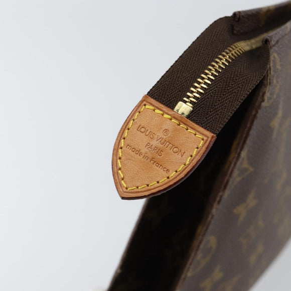 LOUIS VUITTON Monogram Poche Toilette 26 Pouch M47542 LV Auth 155182