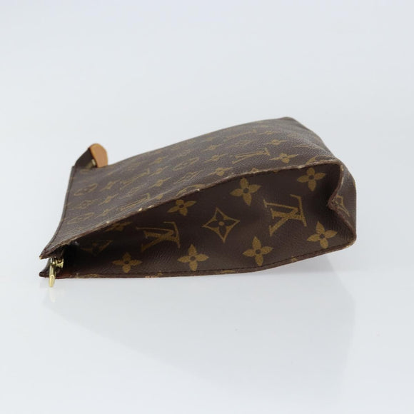 LOUIS VUITTON Monogram Poche Toilette 26 Pouch M47542 LV Auth 155182
