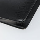 LOUIS VUITTON Epi Serie Dragonne Clutch Bag Black Noir M52612 LV Auth 155183-11