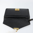 LOUIS VUITTON Epi Serie Dragonne Clutch Bag Black Noir M52612 LV Auth 155183-13