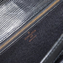 LOUIS VUITTON Epi Serie Dragonne Clutch Bag Black Noir M52612 LV Auth 155183-15