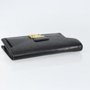 LOUIS VUITTON Epi Serie Dragonne Clutch Bag Black Noir M52612 LV Auth 155183-6
