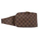 LOUIS VUITTON Damier Ebene Geronimos Shoulder Bag N51994 LV Auth 155185-1