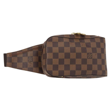 LOUIS VUITTON Damier Ebene Geronimos Shoulder Bag N51994 LV Auth 155185