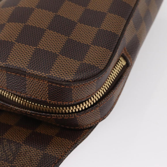 LOUIS VUITTON Damier Ebene Geronimos Shoulder Bag N51994 LV Auth 155185