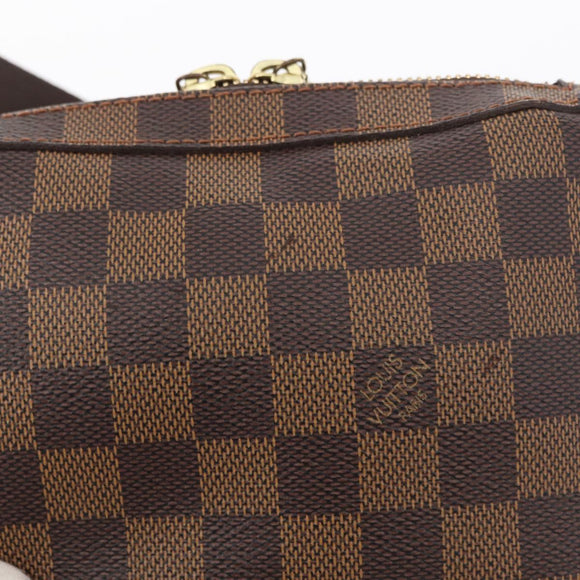 LOUIS VUITTON Damier Ebene Geronimos Shoulder Bag N51994 LV Auth 155185