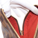 LOUIS VUITTON Damier Ebene Geronimos Shoulder Bag N51994 LV Auth 155185-22