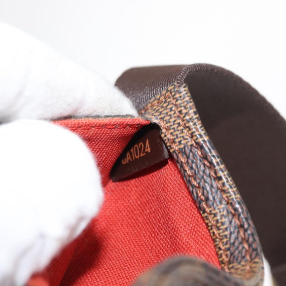 LOUIS VUITTON Damier Ebene Geronimos Shoulder Bag N51994 LV Auth 155185