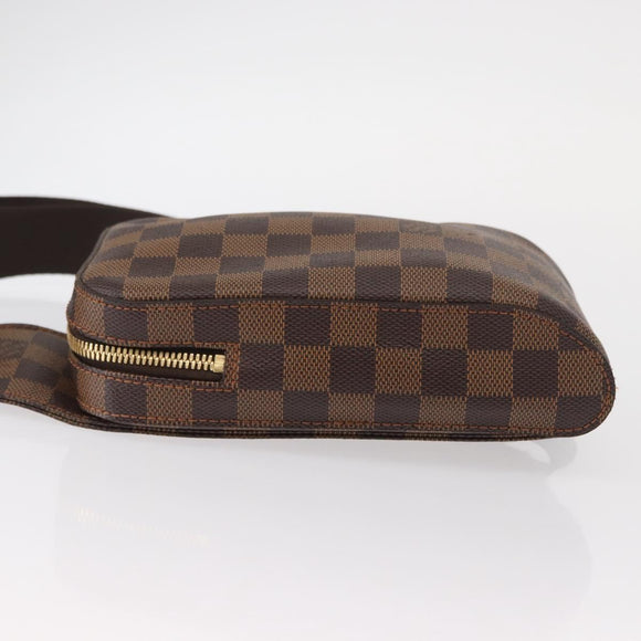 LOUIS VUITTON Damier Ebene Geronimos Shoulder Bag N51994 LV Auth 155185