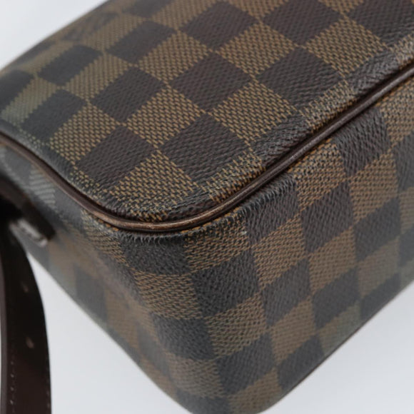 LOUIS VUITTON Damier Ebene Ravello GM Shoulder Bag N60006 LV Auth 155187