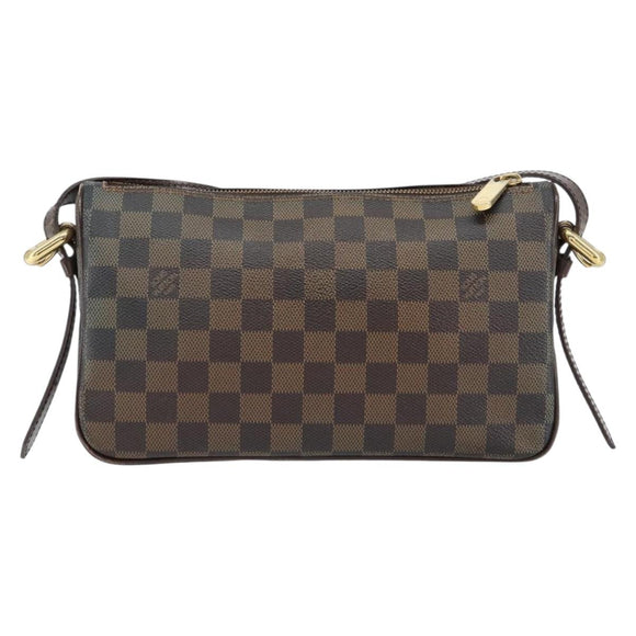 LOUIS VUITTON Damier Ebene Ravello GM Shoulder Bag N60006 LV Auth 155187