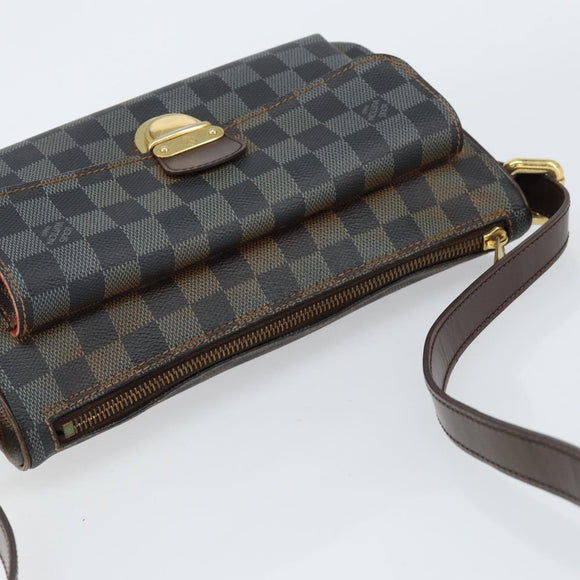 LOUIS VUITTON Damier Ebene Ravello GM Shoulder Bag N60006 LV Auth 155187
