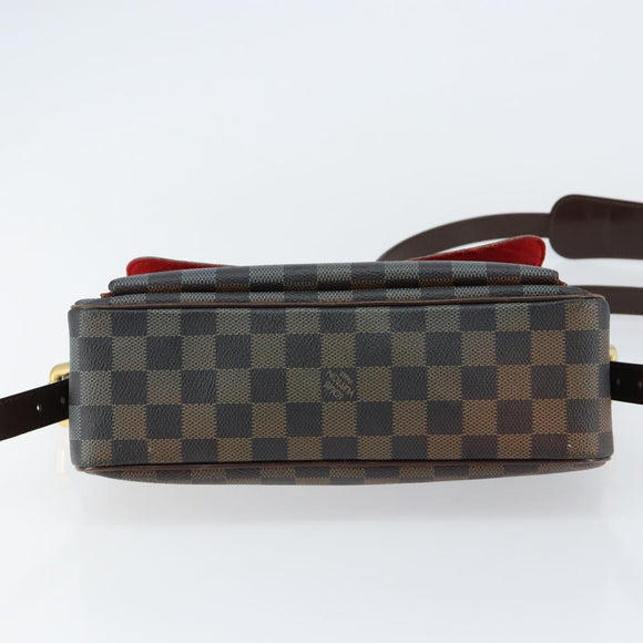 LOUIS VUITTON Damier Ebene Ravello GM Shoulder Bag N60006 LV Auth 155187