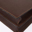 GUCCI Shoulder Bag Leather Gold Brown Auth 155188-13